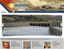Tablet Screenshot of boubysac.com